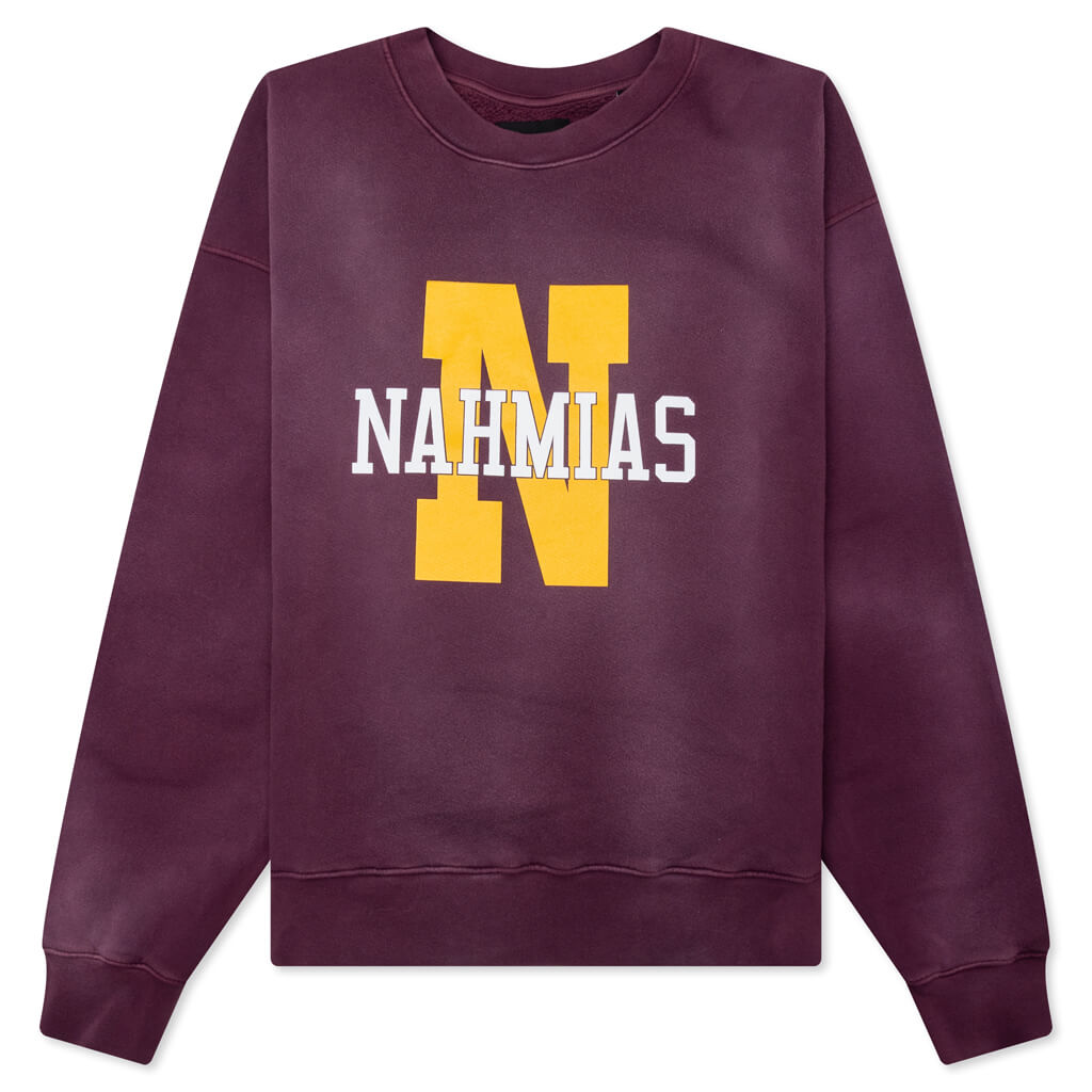 Teams Crewneck - Sunfade Plum