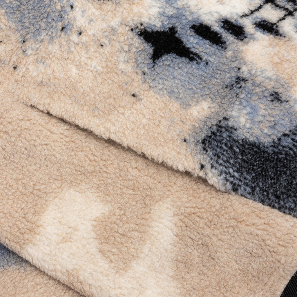Teddy Jacquard Jacket - Beige