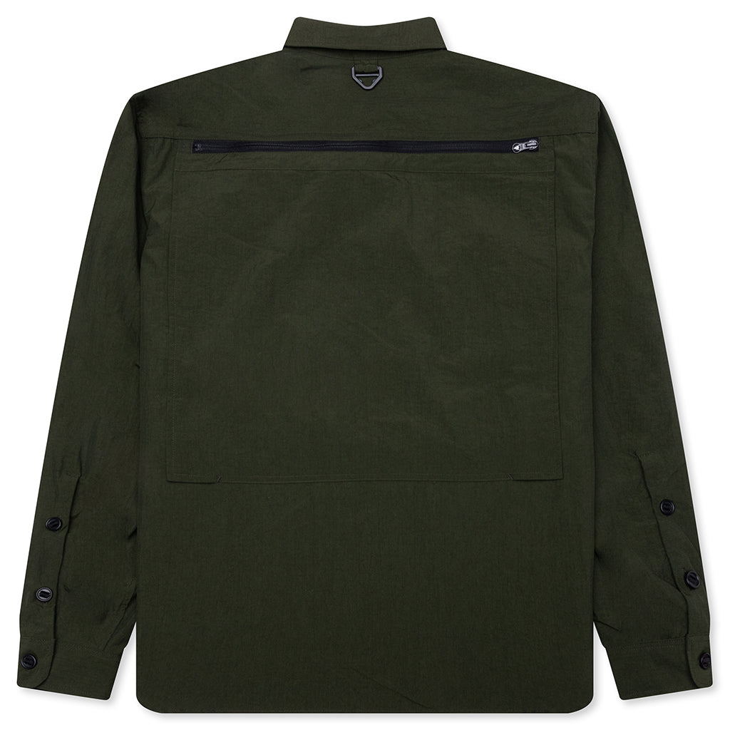 Tenkara Trout Nylon Ripstop Shirt - Green