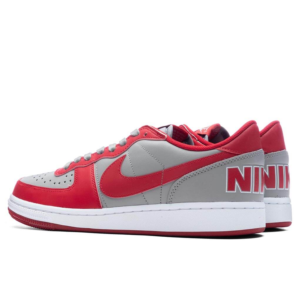 Terminator Low 'UNLV' - Medium Grey/Varsity Red/White