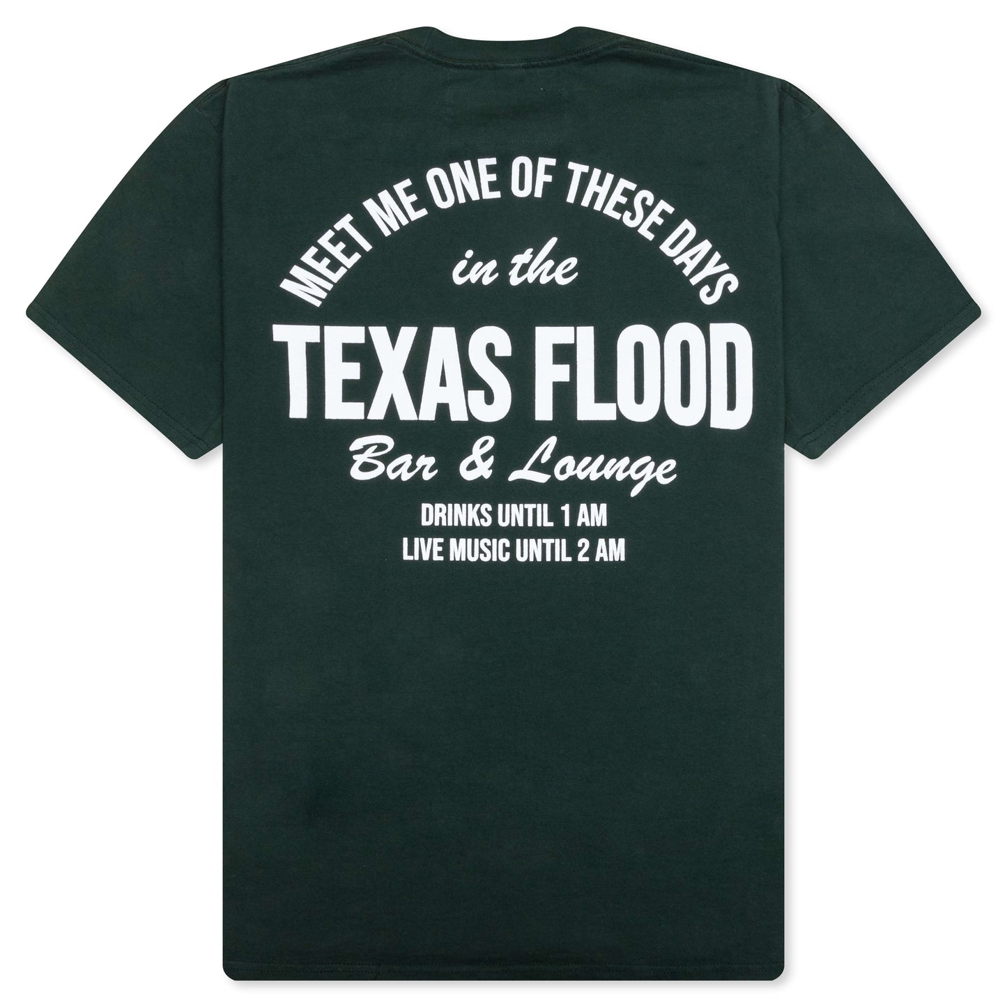 Texas Flood T-Shirt - Washed Forest Green