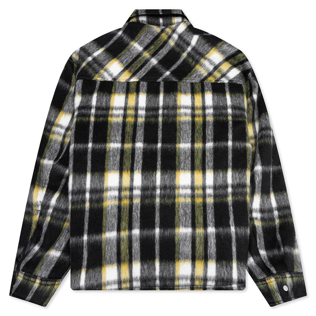Textured Overshirt - Jet Black