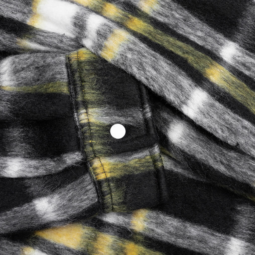 Textured Overshirt - Jet Black
