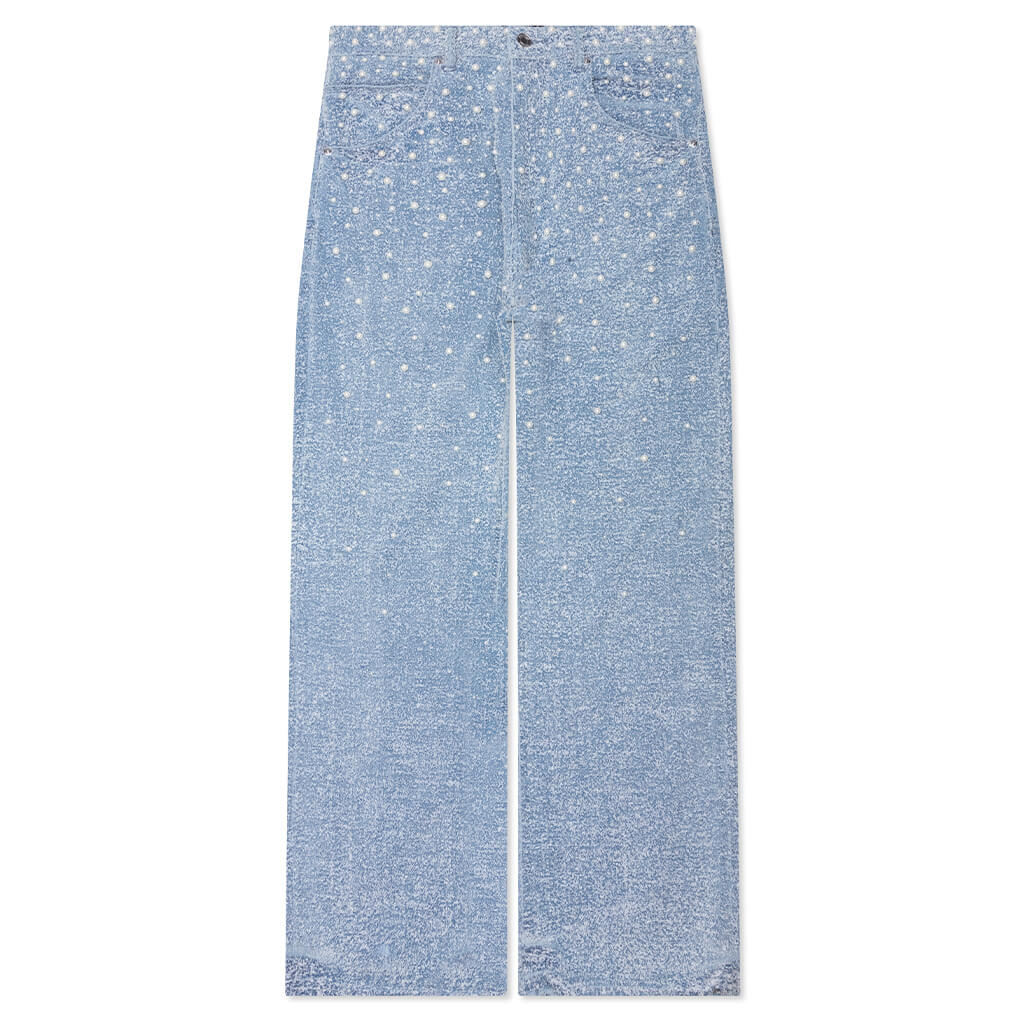Textured Pearl - Light Indigo