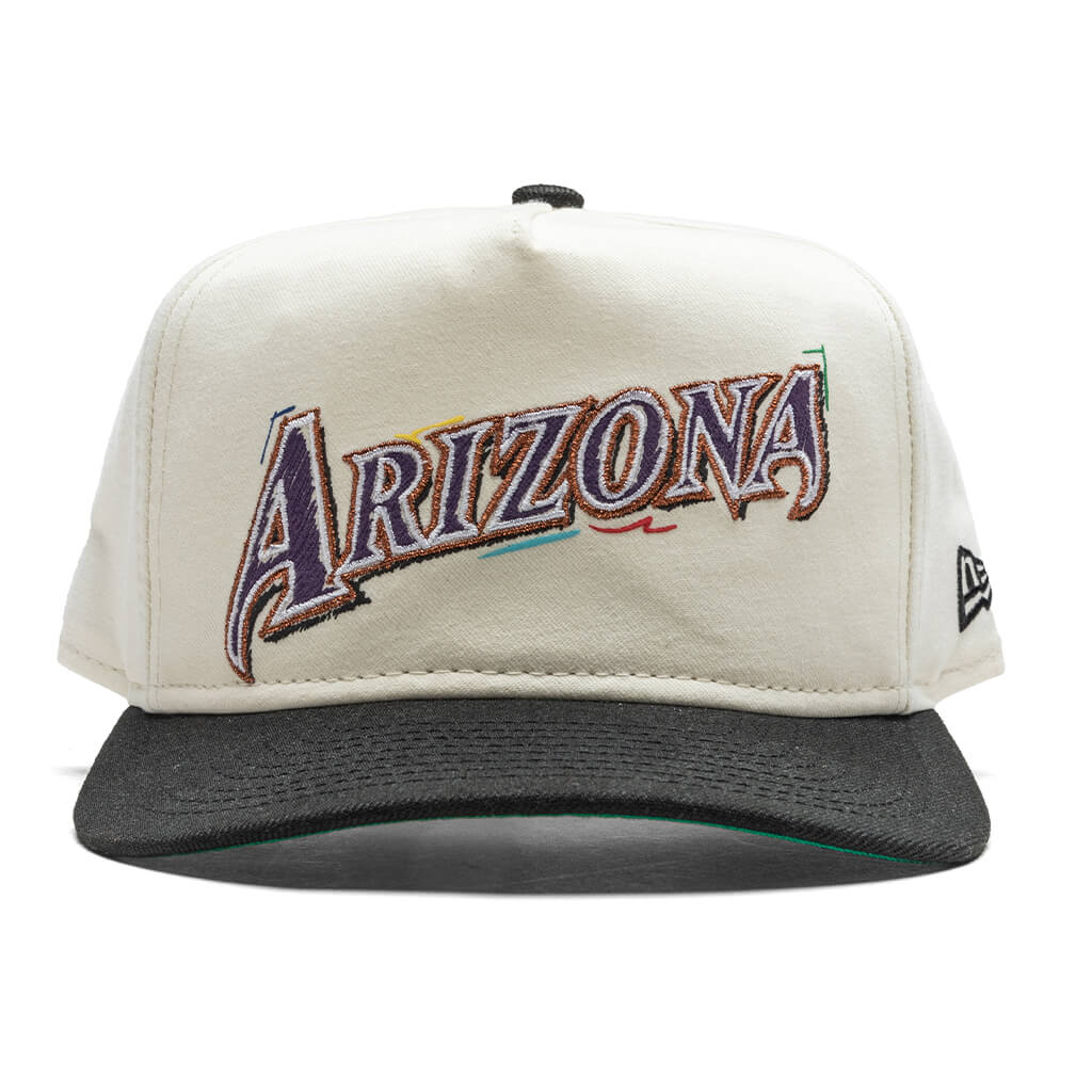 The Golfer Snapback Team Scribble - Arizona Diamondbacks Cooperstown