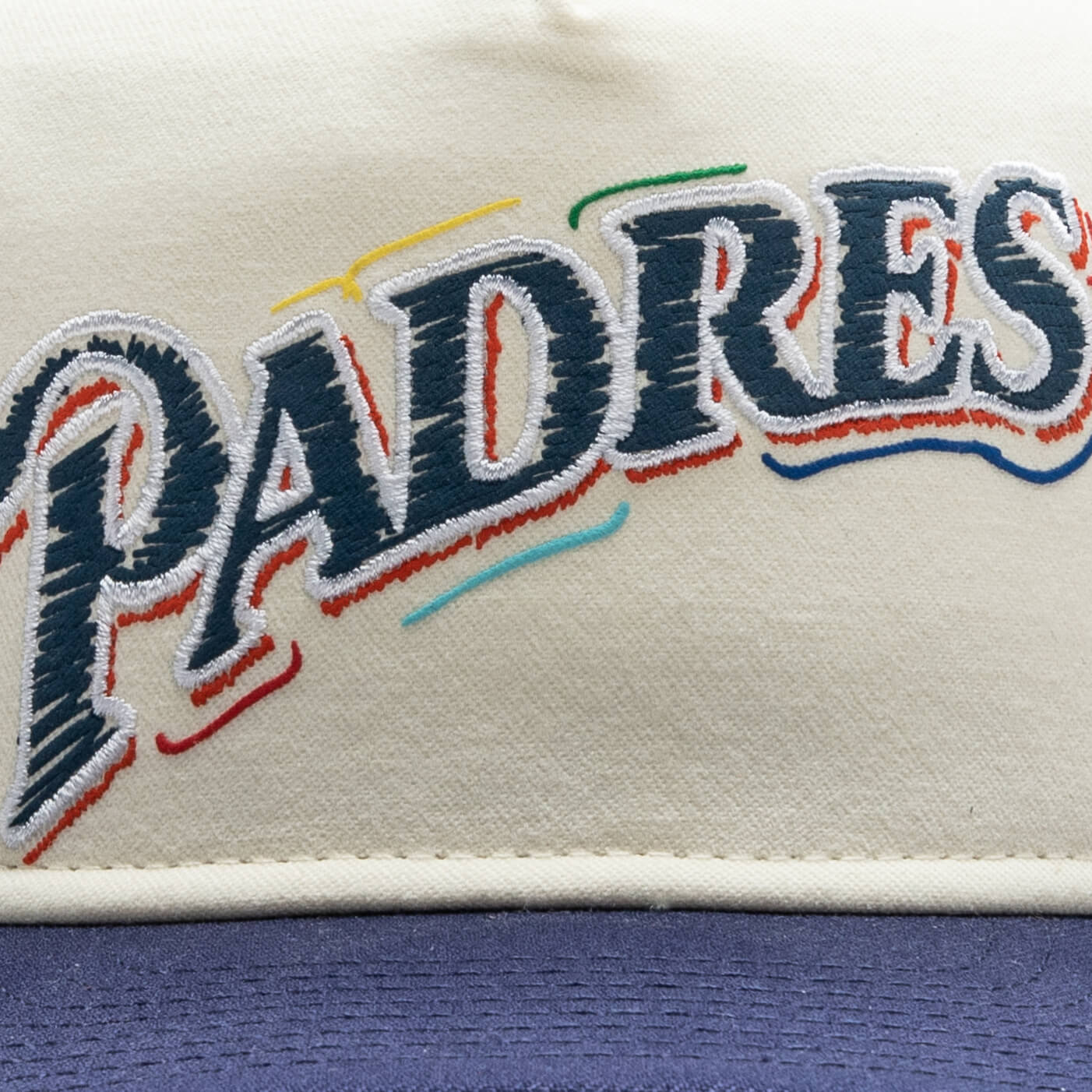 The Golfer Snapback Team Scribble - San Diego Padres