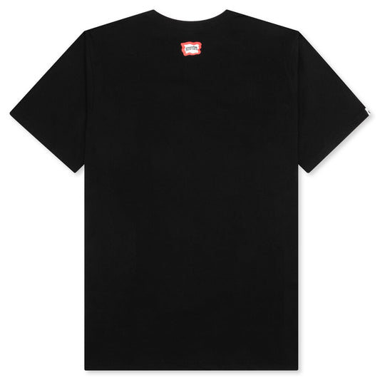 The Old Hangtag Sticker S/S Tee - Black