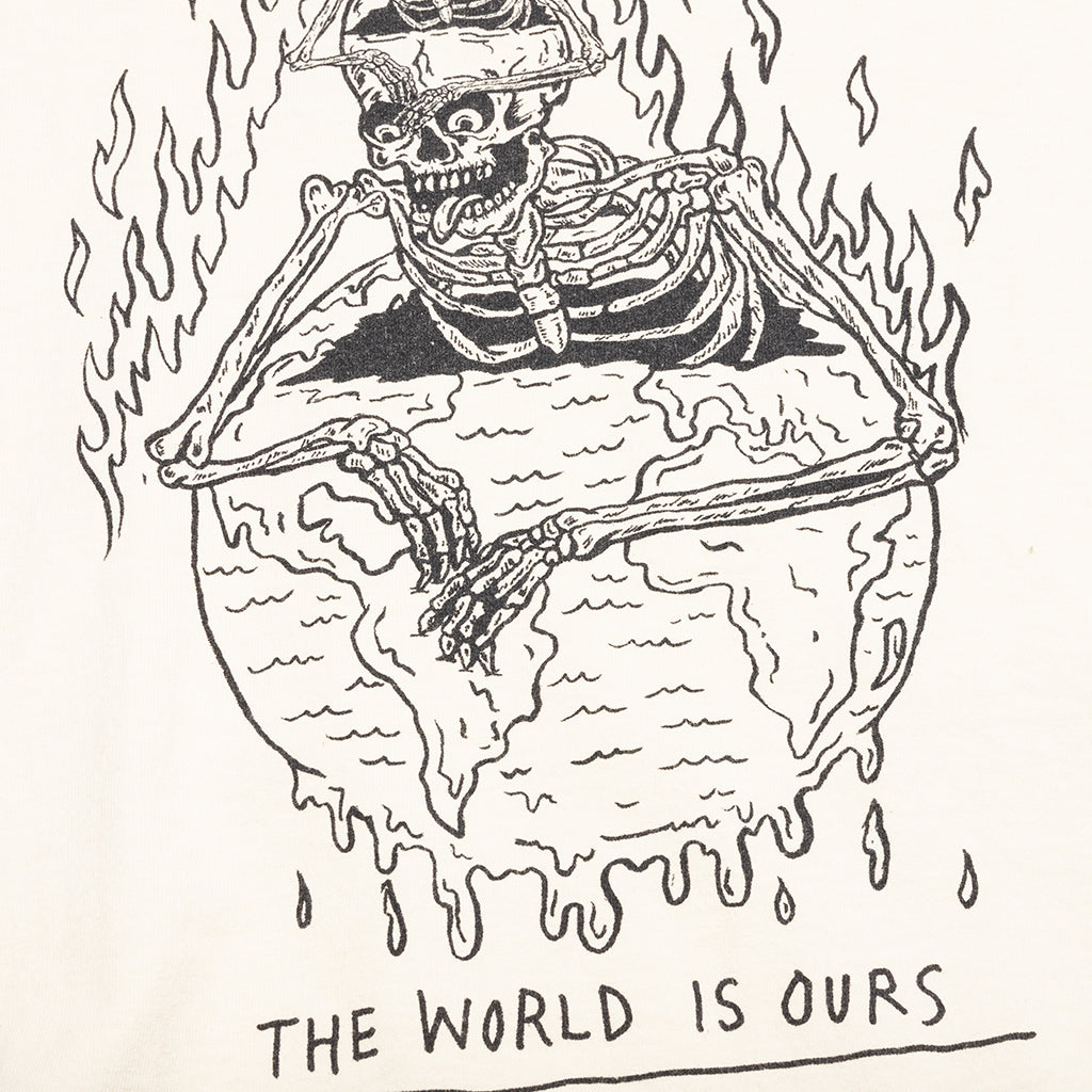 The World Is Ours Tee - Archival White