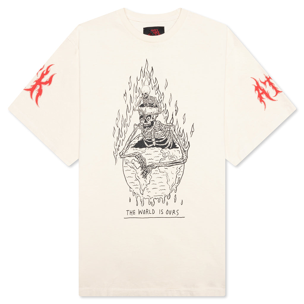 The World Is Ours Tee - Archival White