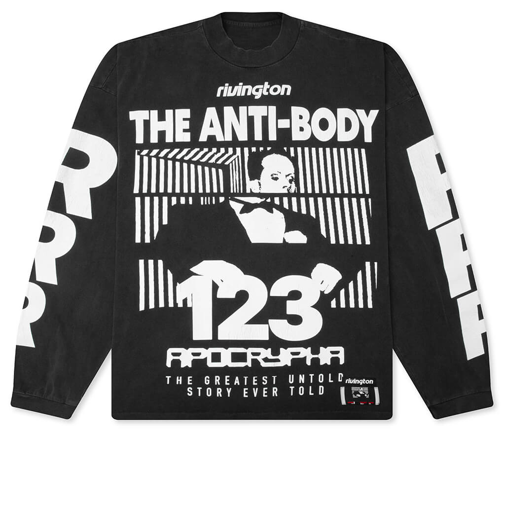 The Anti-Body Vintage L/S Tee - Black