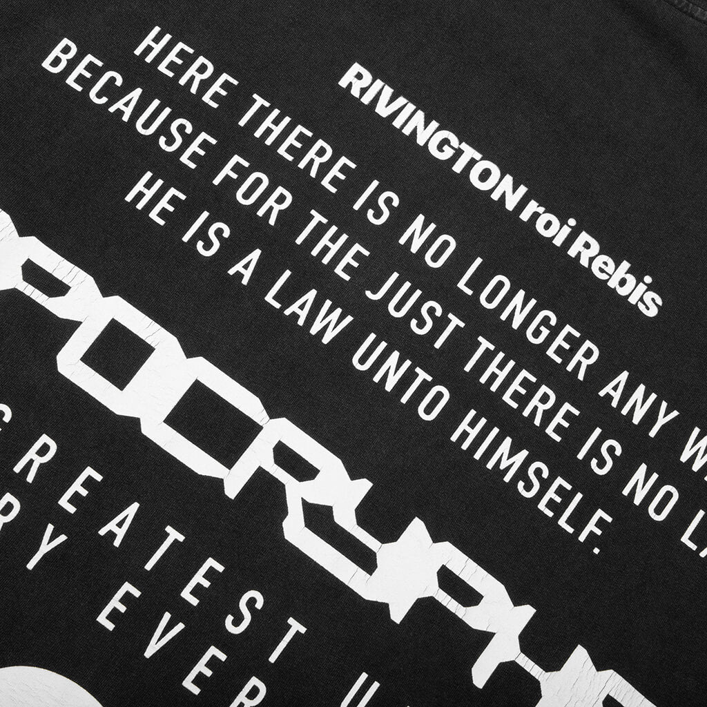The Anti-Body Vintage L/S Tee - Black