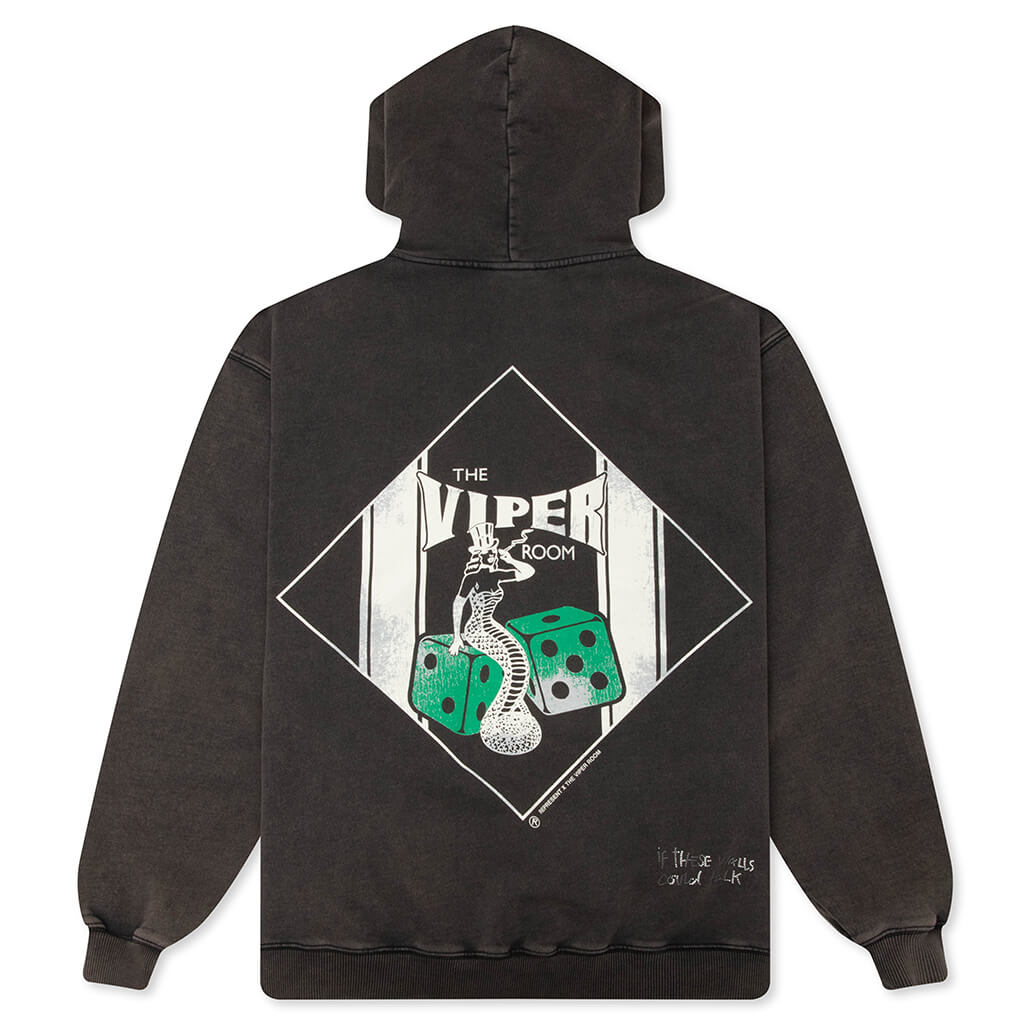 Represent x The Viper Room Dice Hoodie - Vintage Grey