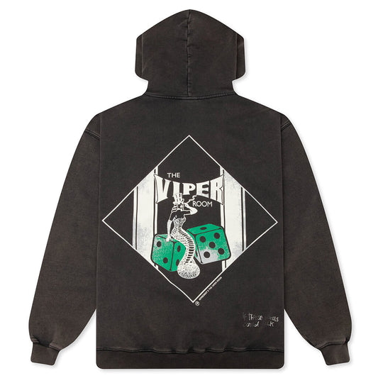 Represent x The Viper Room Dice Hoodie - Vintage Grey