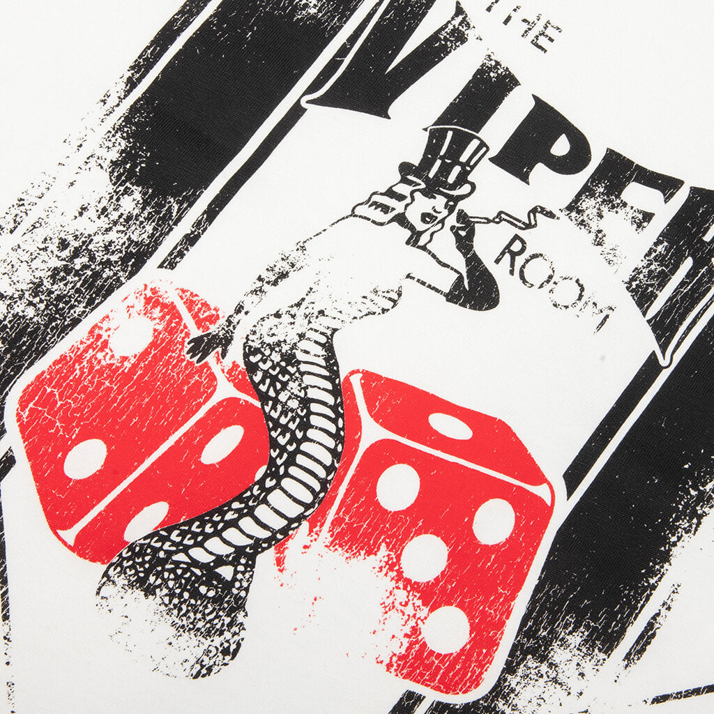 Represent x The Viper Room Dice T-Shirt - Flat White