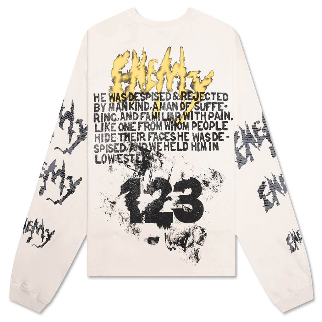 Theatre CVA L/S Tee - Vintage White