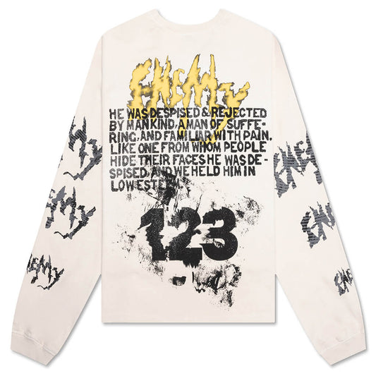 Theatre CVA L/S Tee - Vintage White
