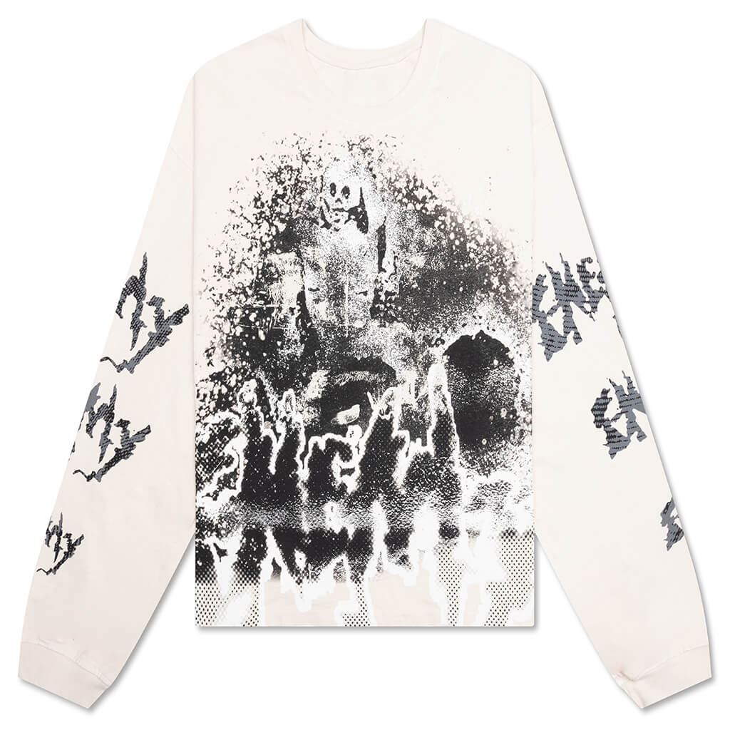 Theatre CVA L/S Tee - Vintage White
