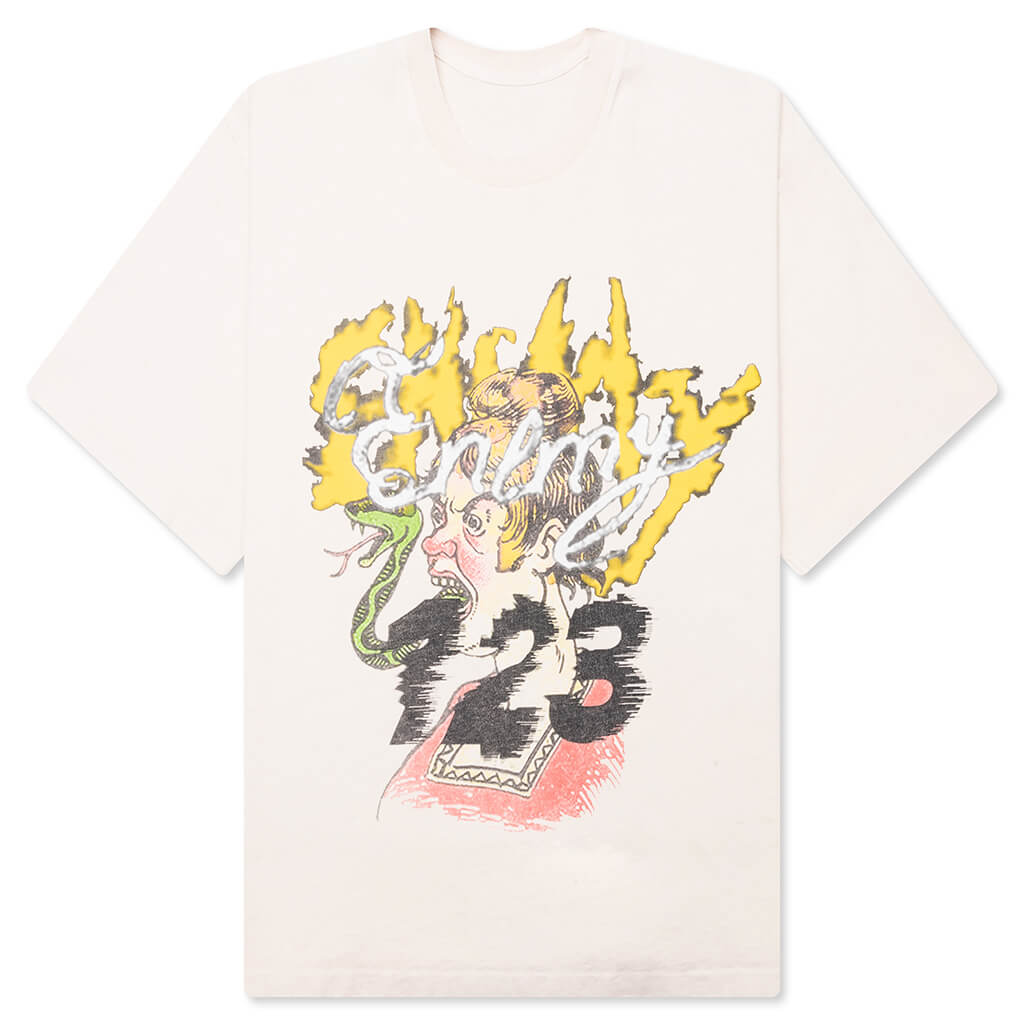 Snake CVA Tee - Vintage White