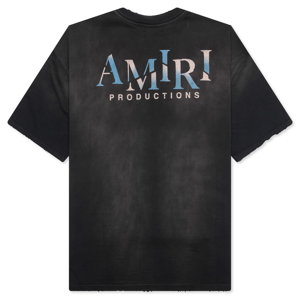 Theatre Masks Oversized Tee - Black