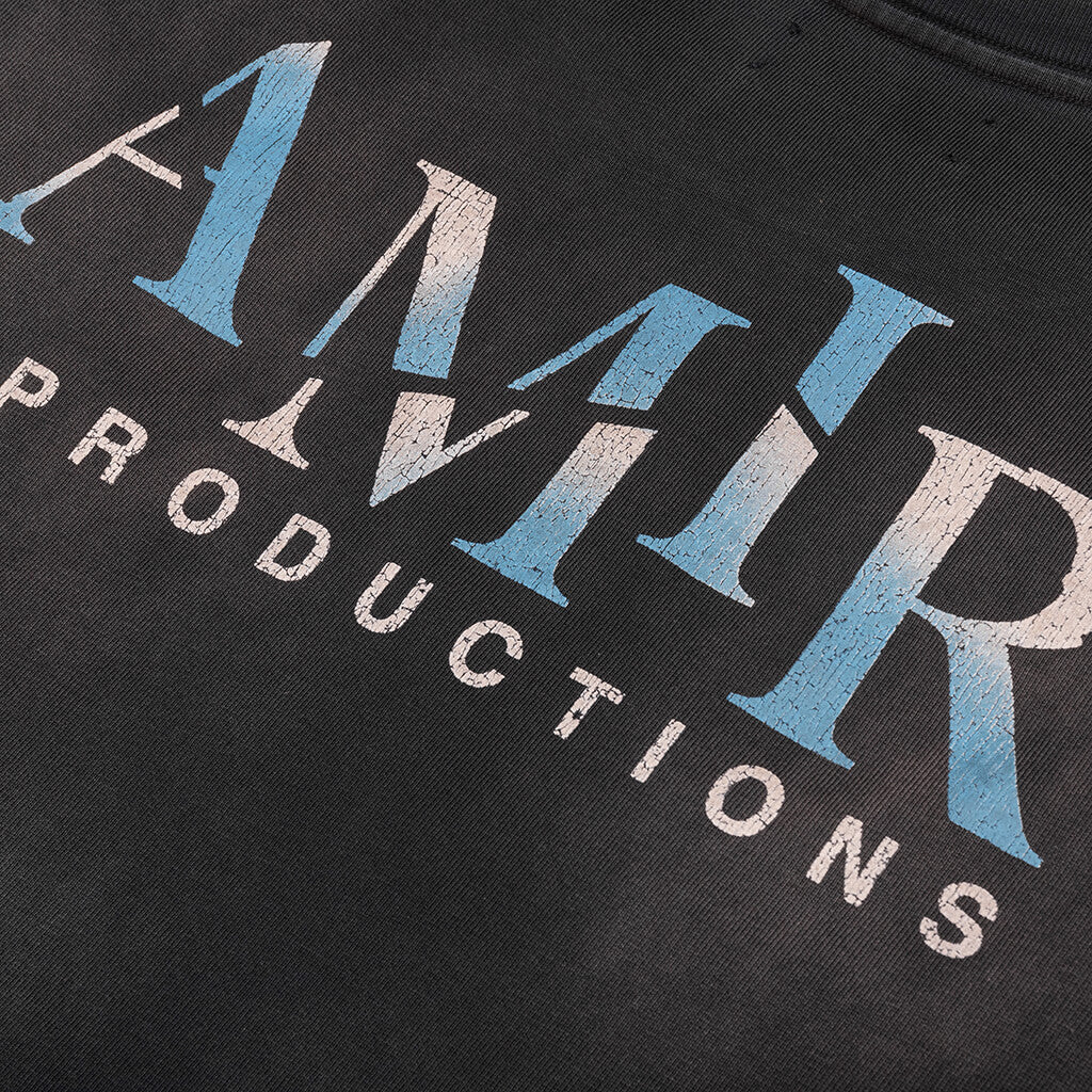 Theatre Masks Oversized Tee - Black