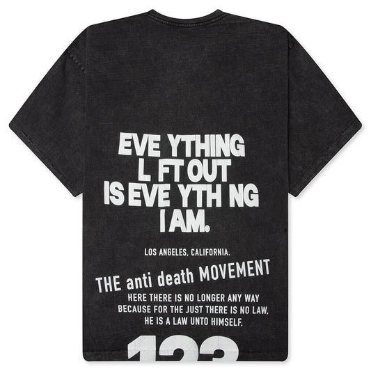 Theosophic CVA Tee - Mechanic Black