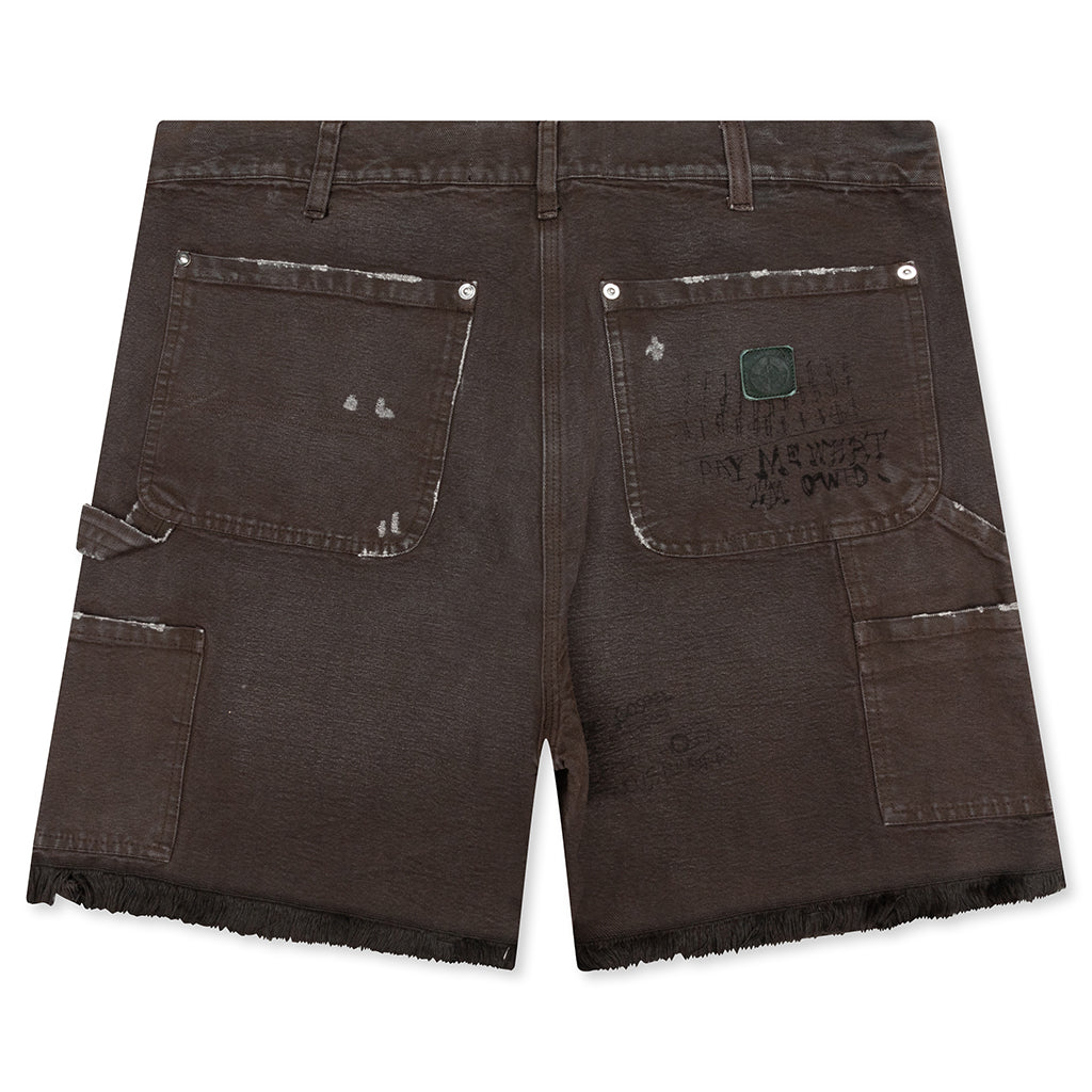This Guy’s Double Knee Shorts - Brown