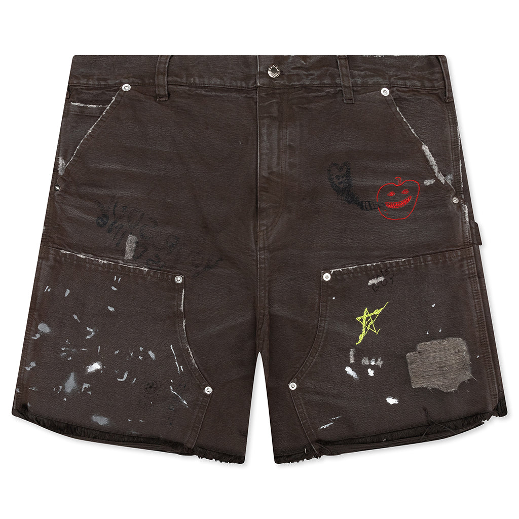 This Guy’s Double Knee Shorts - Brown