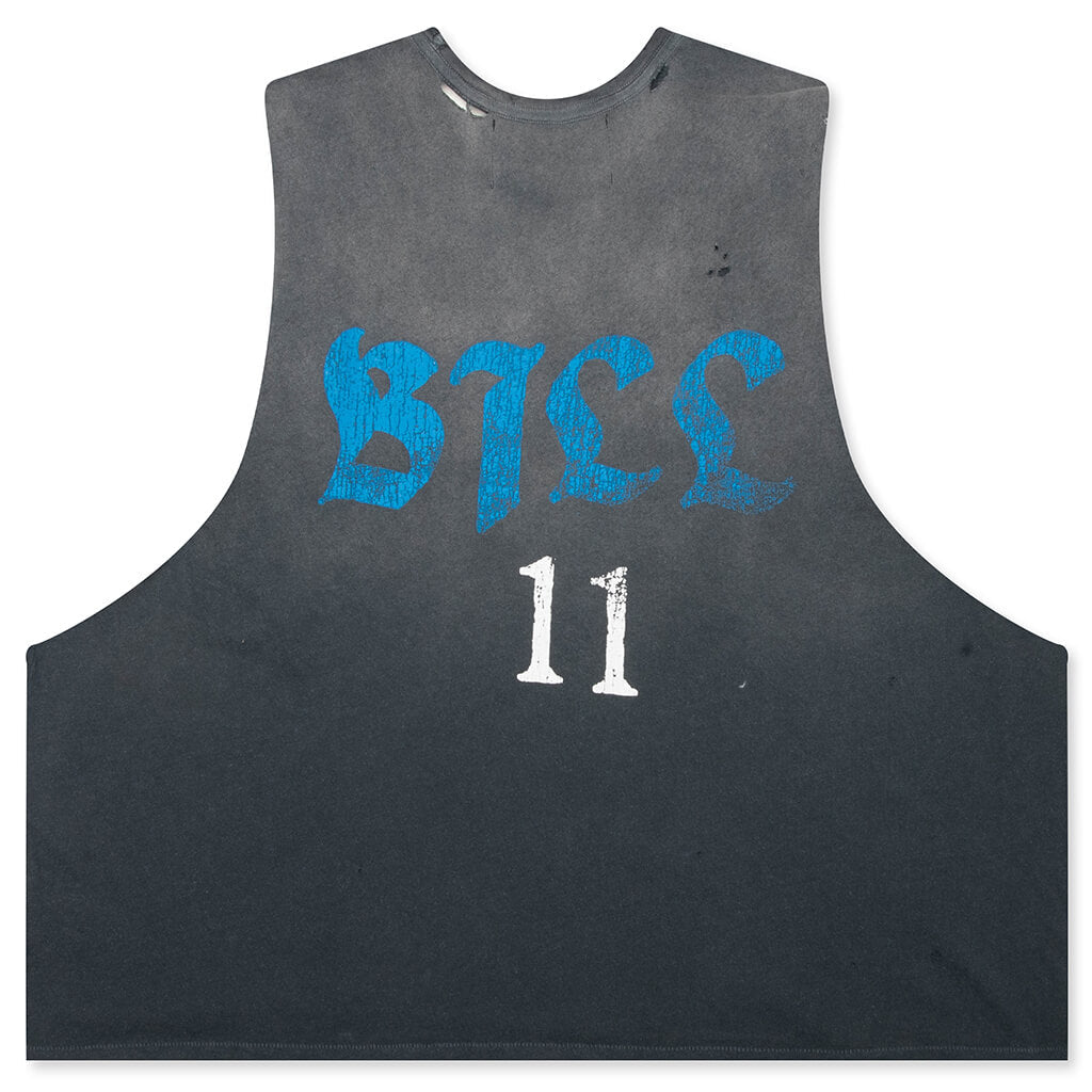 Thriller Night Cut Off Tee - Vintage Black