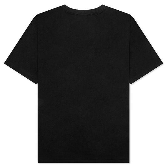 Tie Dye College Tee - Black/Black