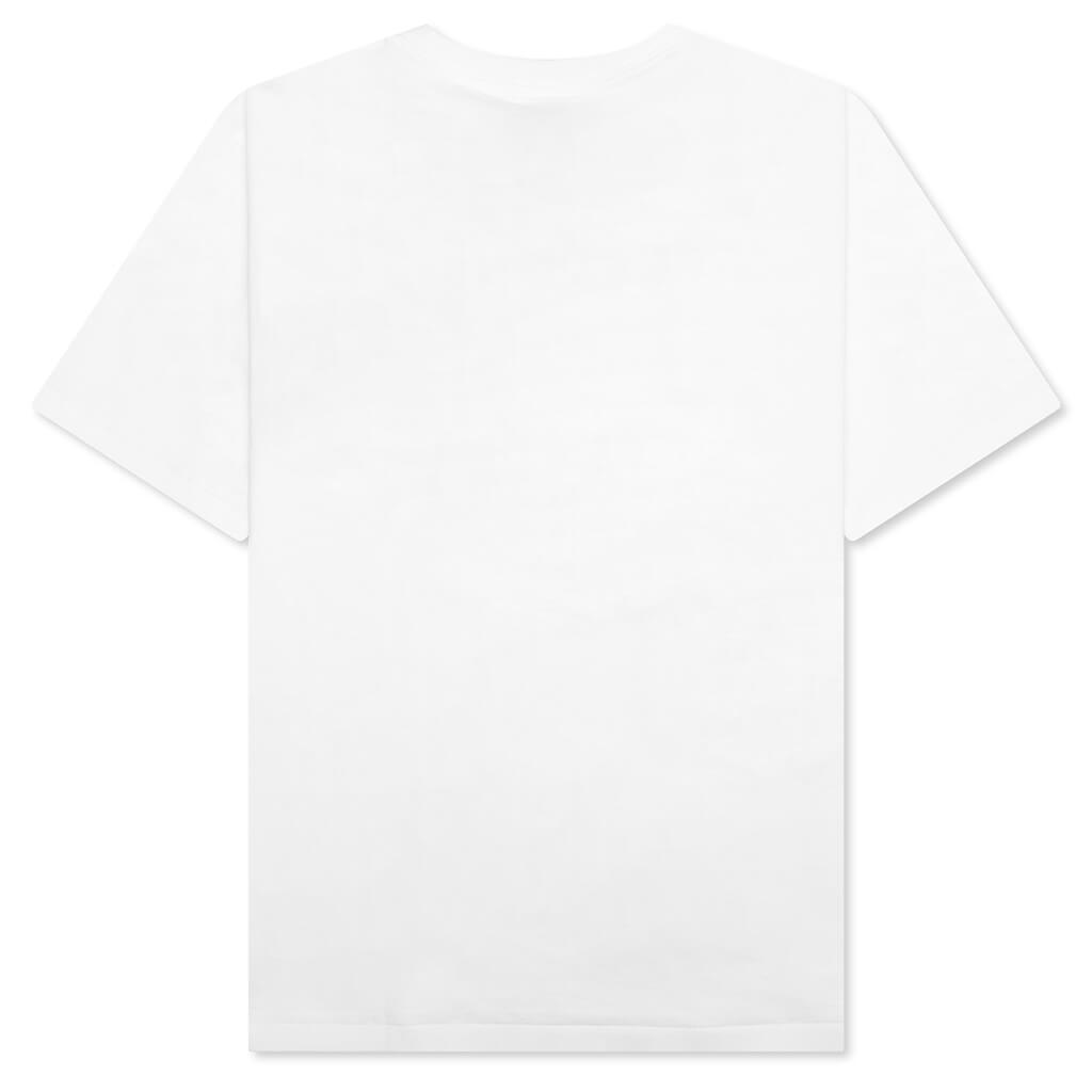 Tie Dye College Tee - White/Beige