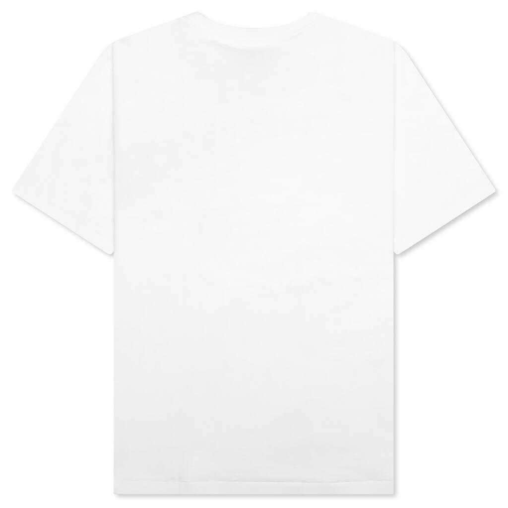 Tie Dye College Tee - White/Black