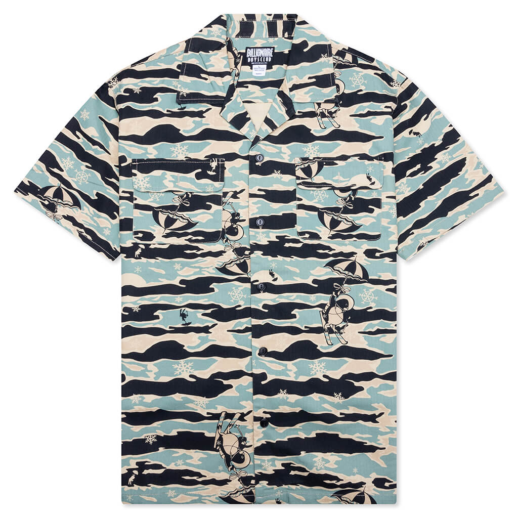 Tiger Camo S/S Woven - Mojave Desert