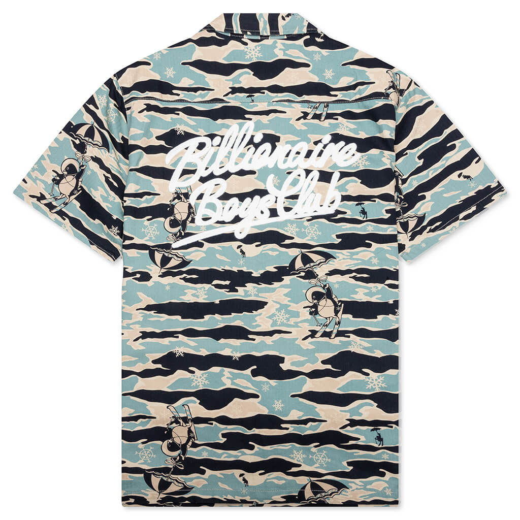 Tiger Camo S/S Woven - Mojave Desert