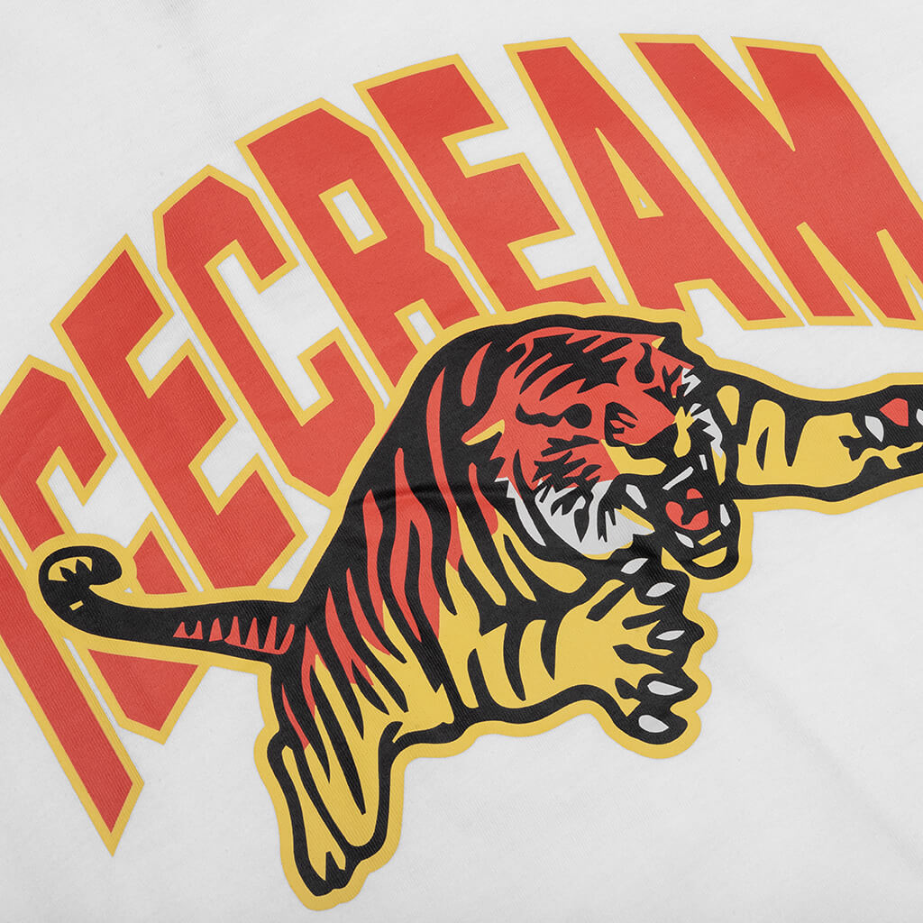 Tiger S/S Tee - White