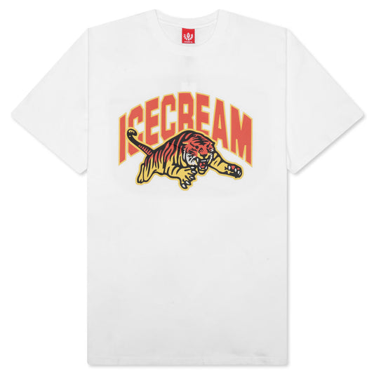 Tiger S/S Tee - White