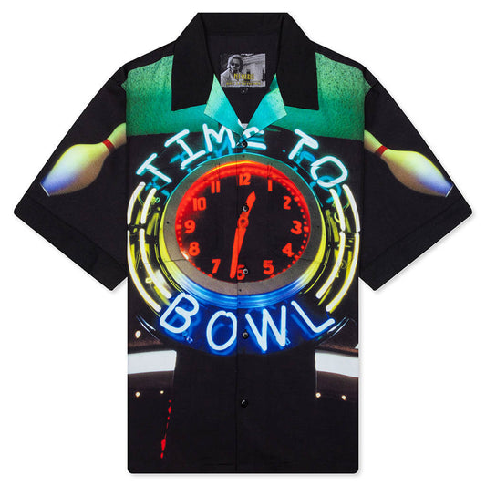Time Bowling Button Up - Black