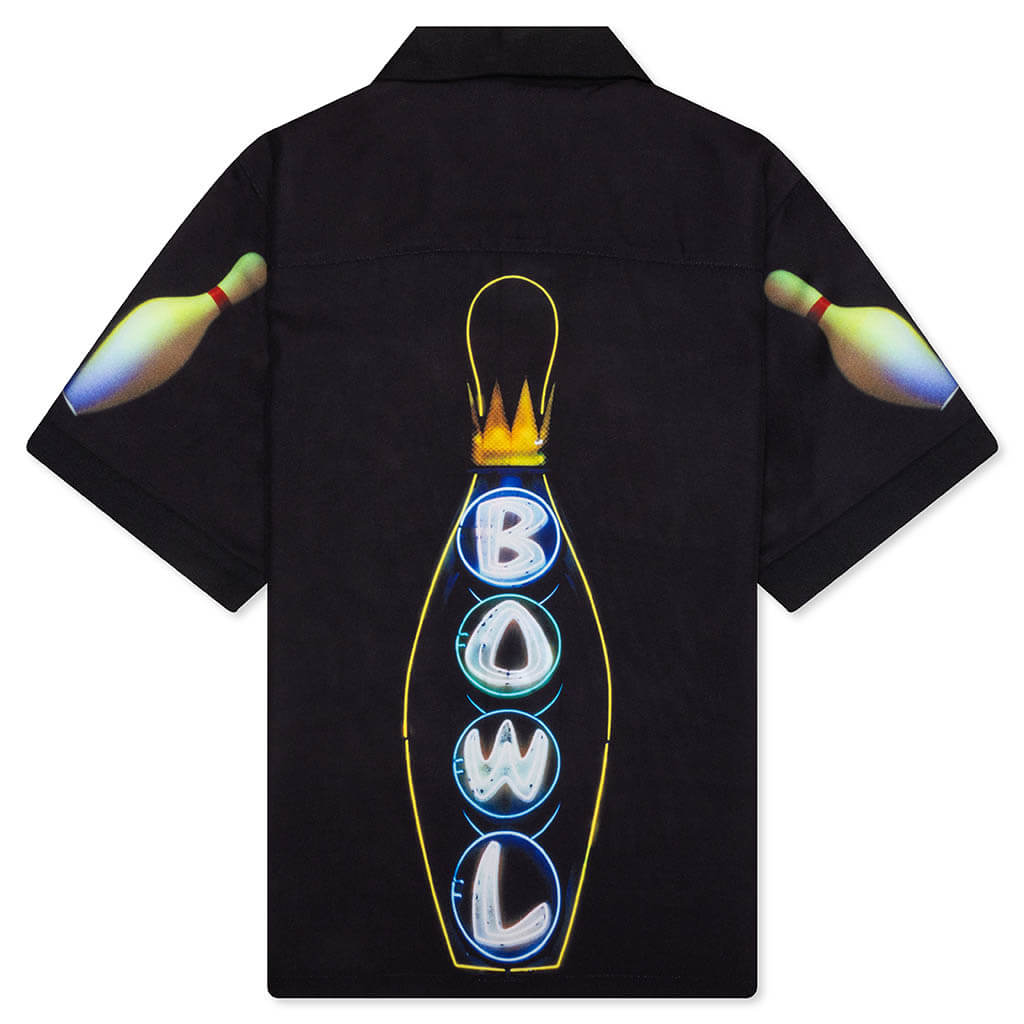 Time Bowling Button Up - Black