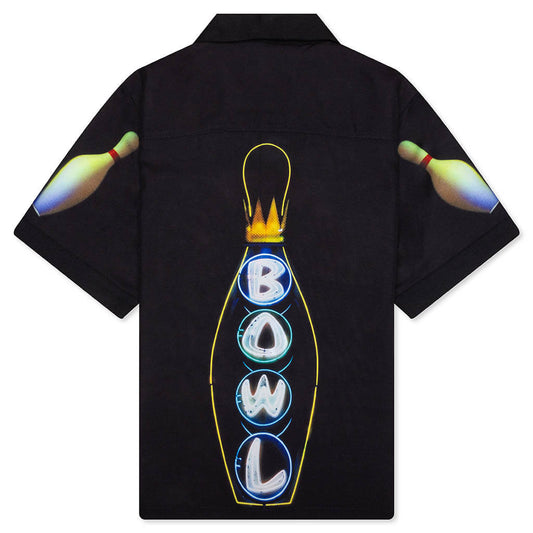 Time Bowling Button Up - Black