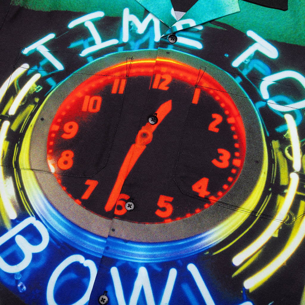 Time Bowling Button Up - Black