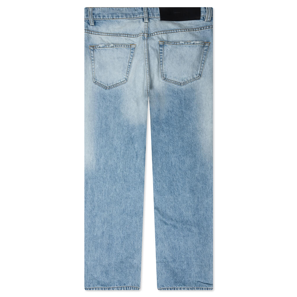 Tinted Wide Straight Jeans - Light