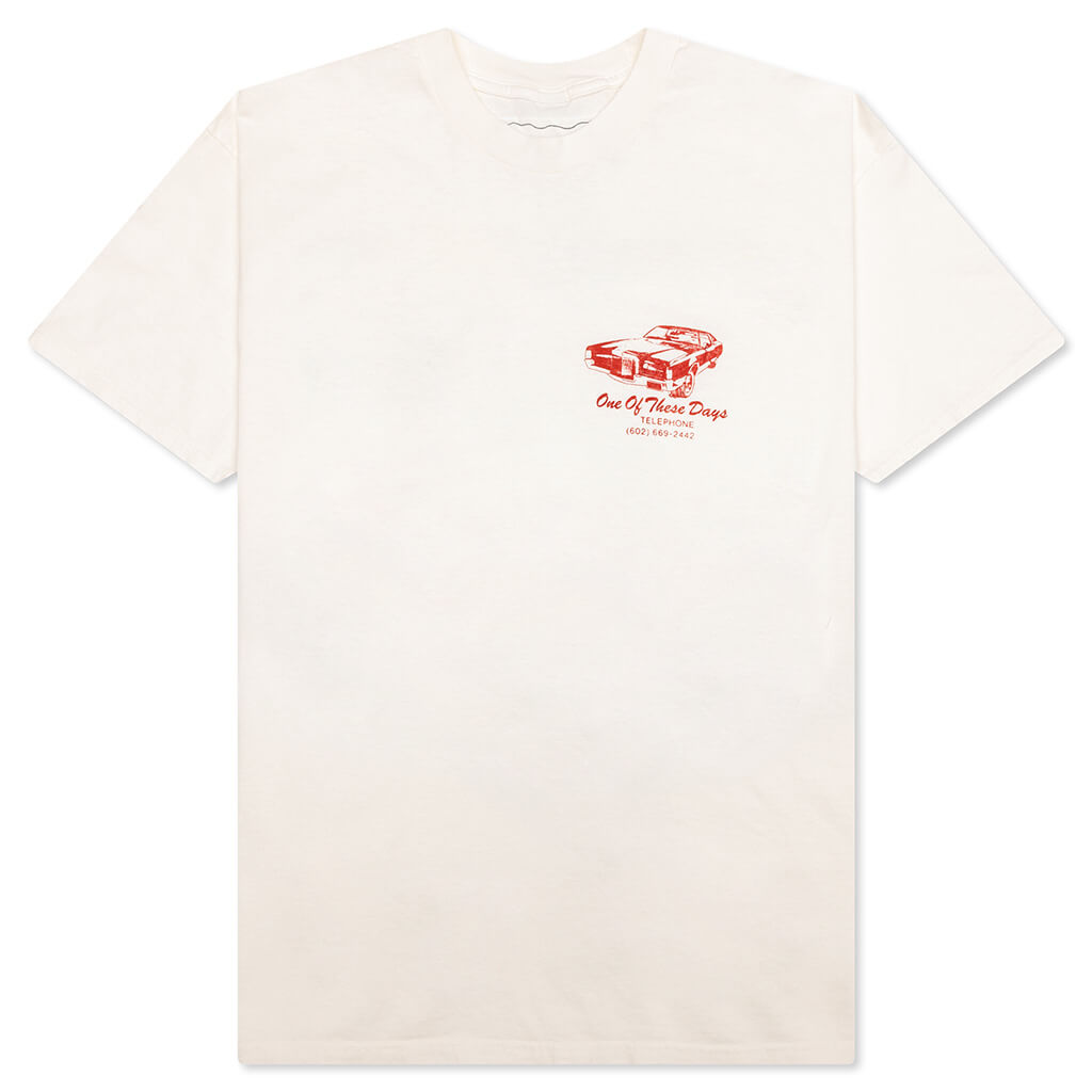 Tire Service T-Shirt - Bone