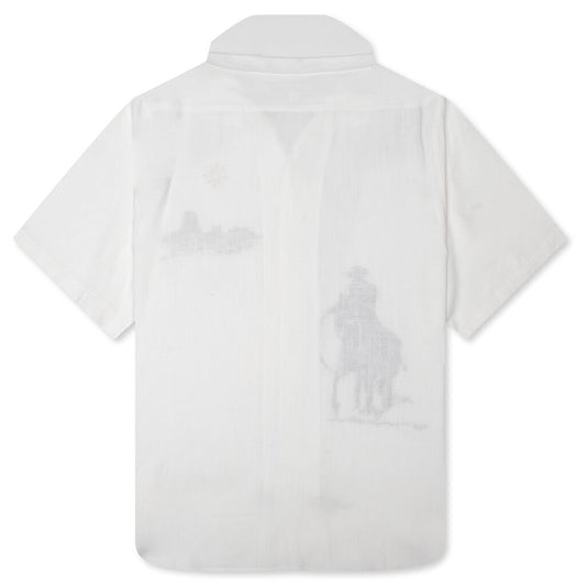 Tomorrow Has Already Spoken Camp Shirt - Bone