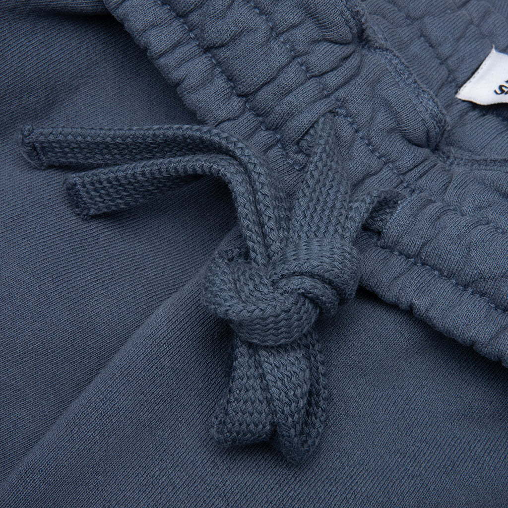 'Tonkatsu' Boro Wave Shorts - Indigo