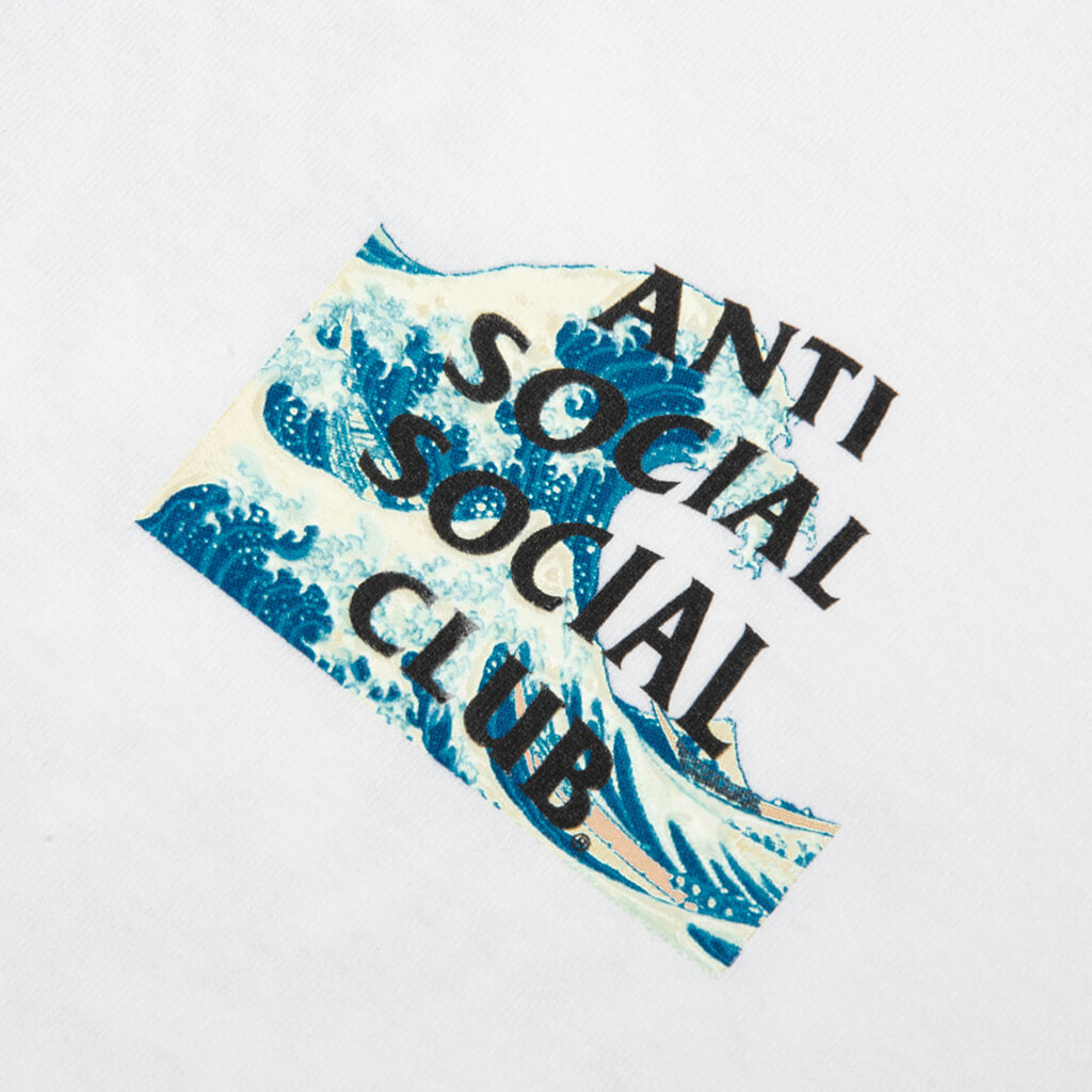'Tonkatsu' The Great Wave Tee - White