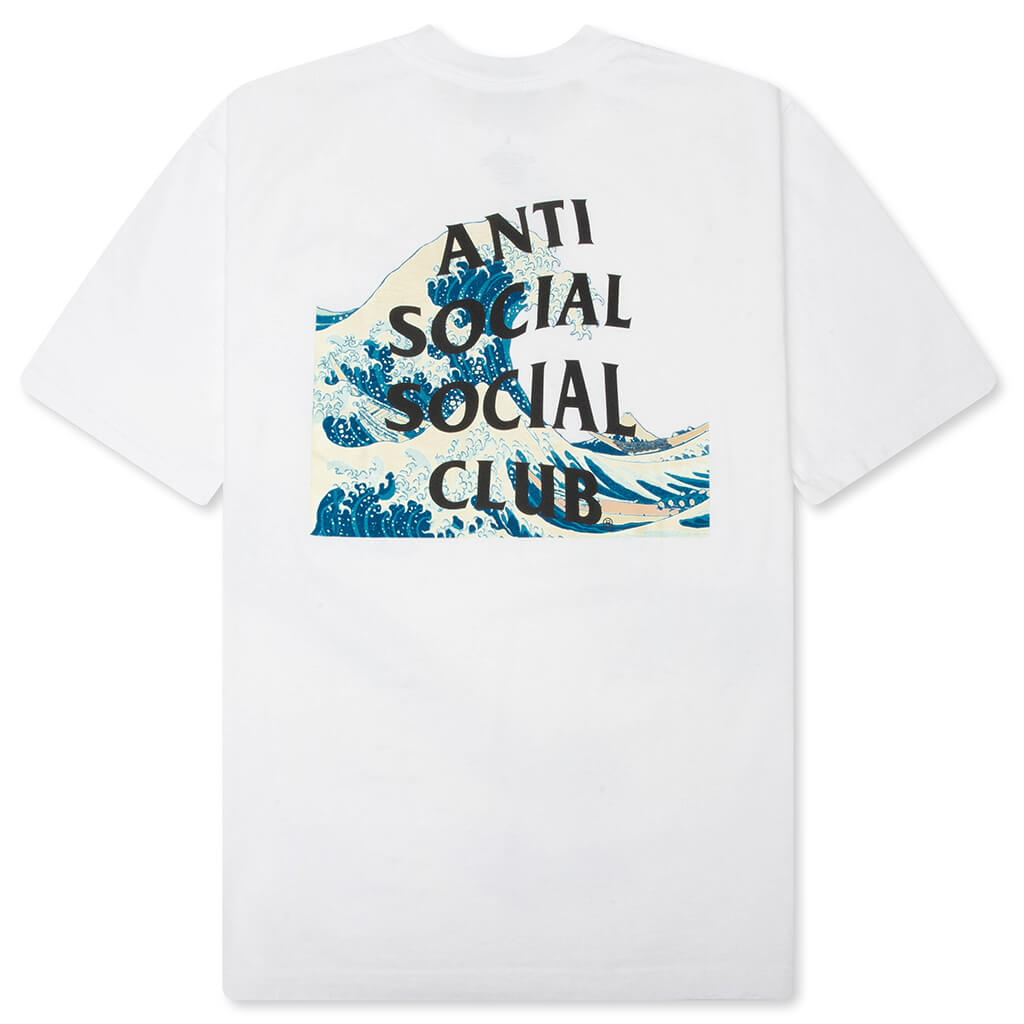 'Tonkatsu' The Great Wave Tee - White