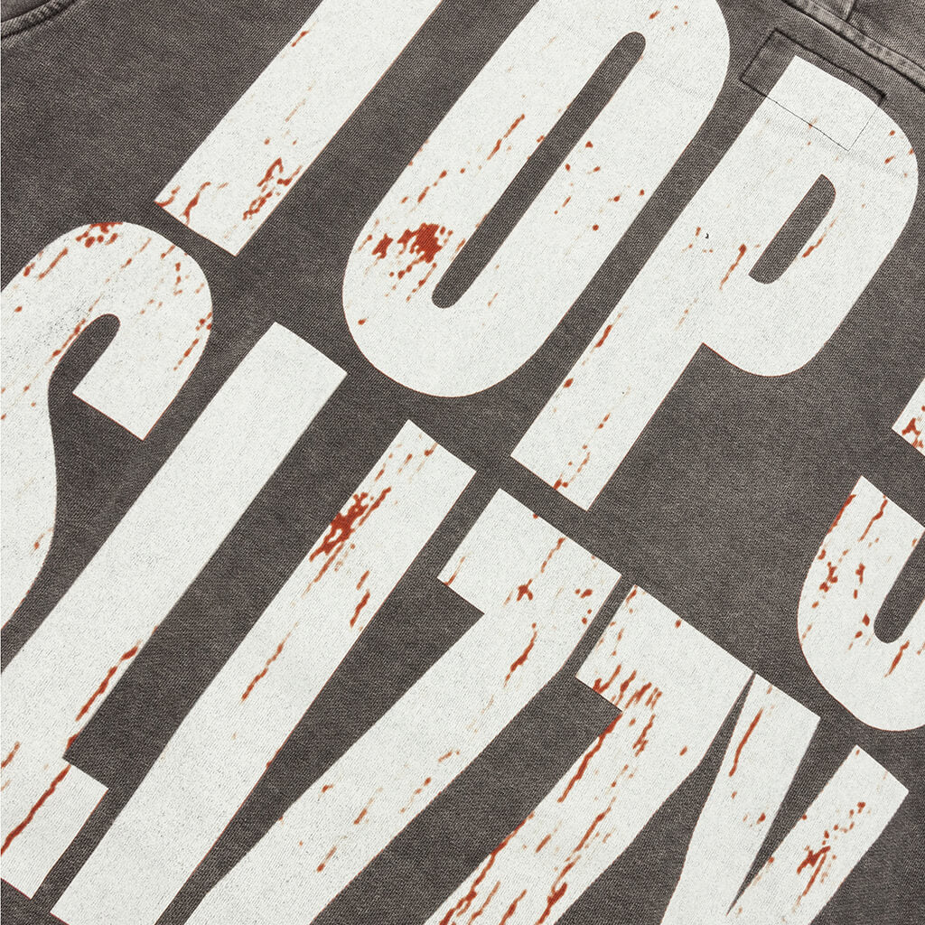 Top 5 Slizzy VVS Hoodie - Grey Wash