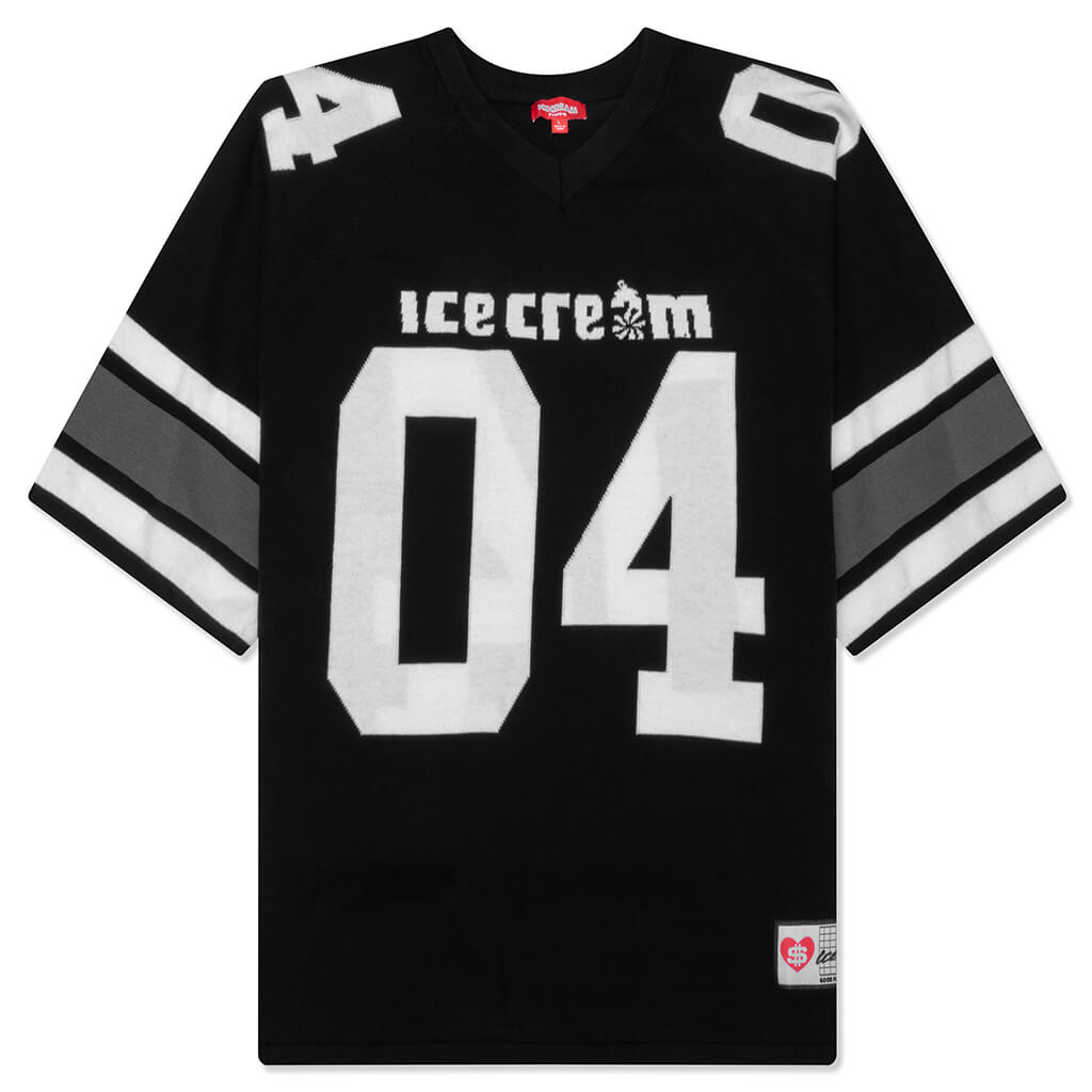 Touch Down S/S Sweater - Black