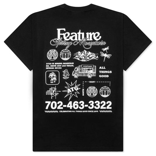 Town Ad Tee - Black
