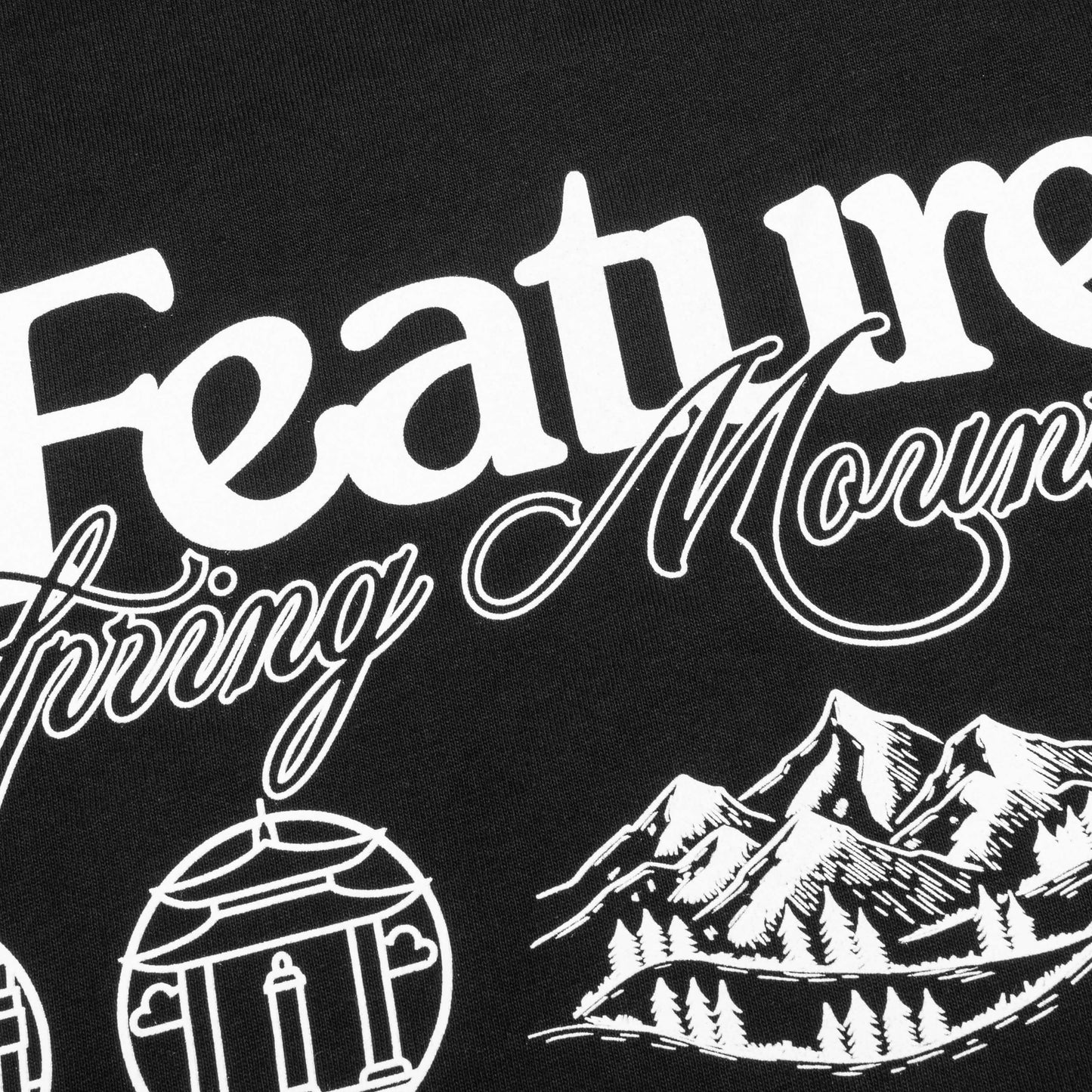 Town Ad Tee - Black