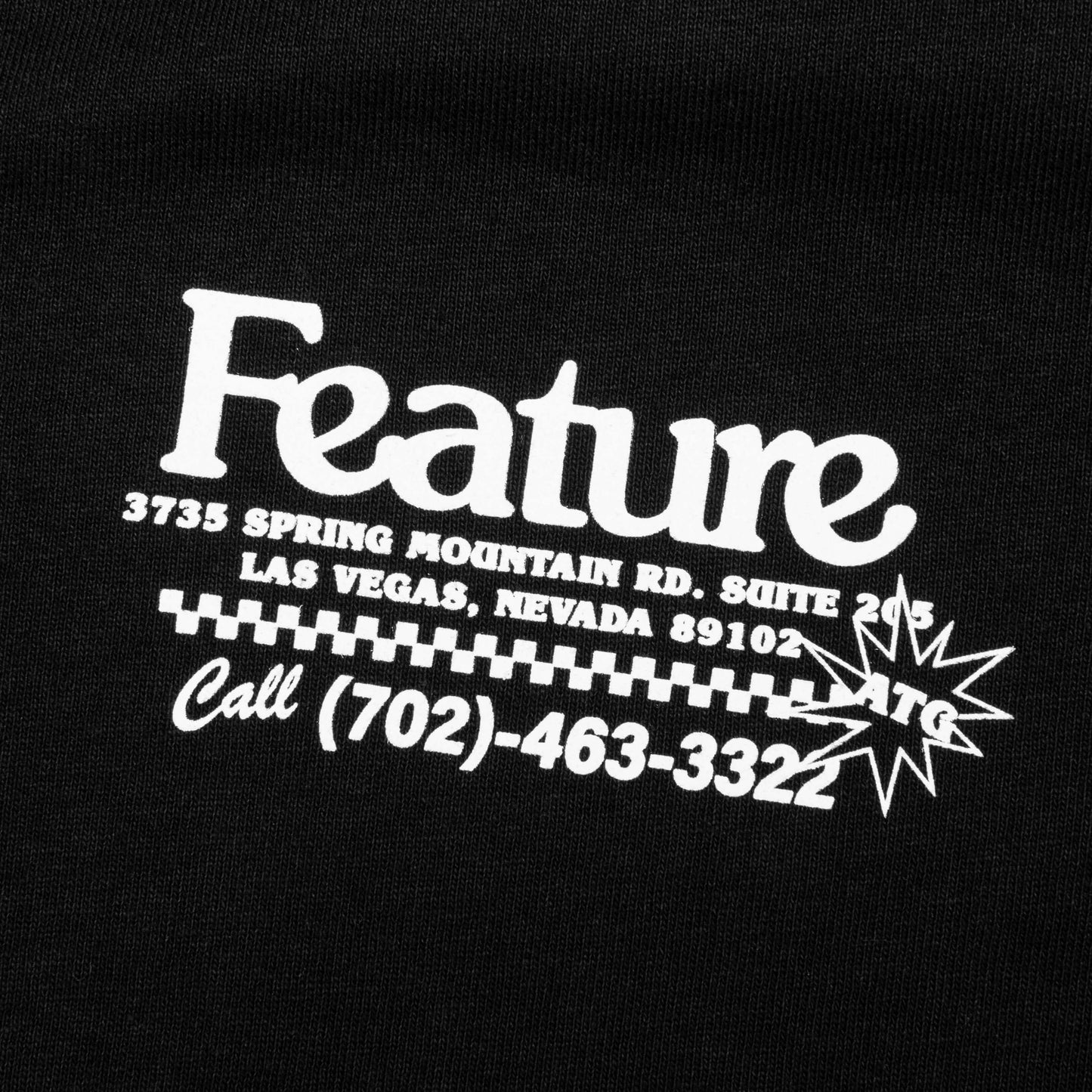 Town Ad Tee - Black